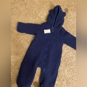 Brand New Baby 3-6 month Blue Snow Suit